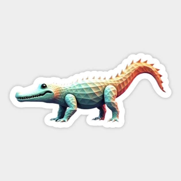 Crocodile Alligator Sticker by animegirlnft